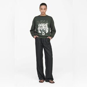 ANINE BING
Anine Bing Tiger Sweatshirt In Forest Green NWOT